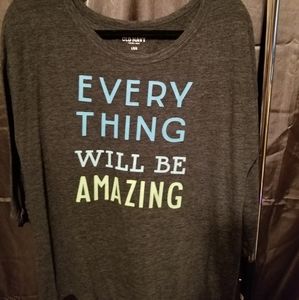 3/4  length sleeve shirt